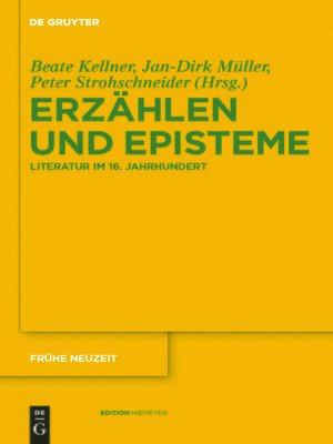 cover image of Erzählen und Episteme
